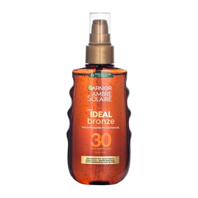 Garnier Olej na opalování Ideal Bronze SPF30, 150 ml