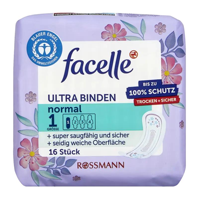 facelle Hygienické vložky Normal, 16 ks