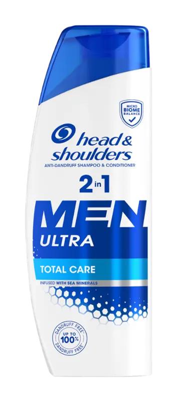 Head & Shoulders Šampon proti lupům Men Ultra Total Care 2v1, 330 ml
