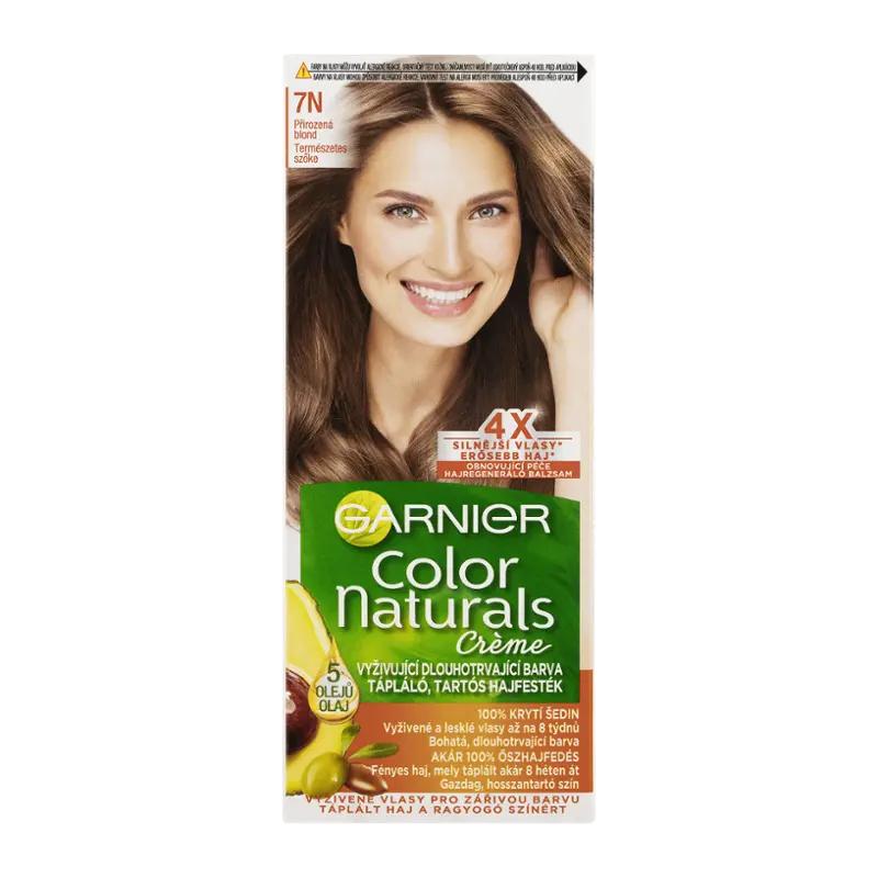 Garnier Barva na vlasy Color Naturals 7N přirozená blond, 1 ks