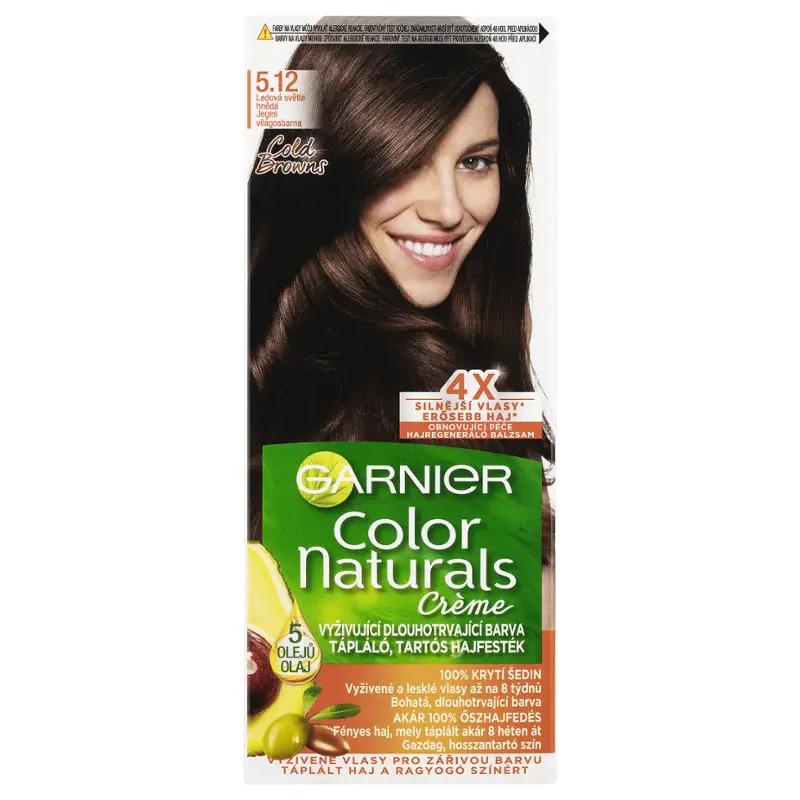 Garnier Barva na vlasy Color Naturals 5.12 ledová světle hnědá, 1 ks