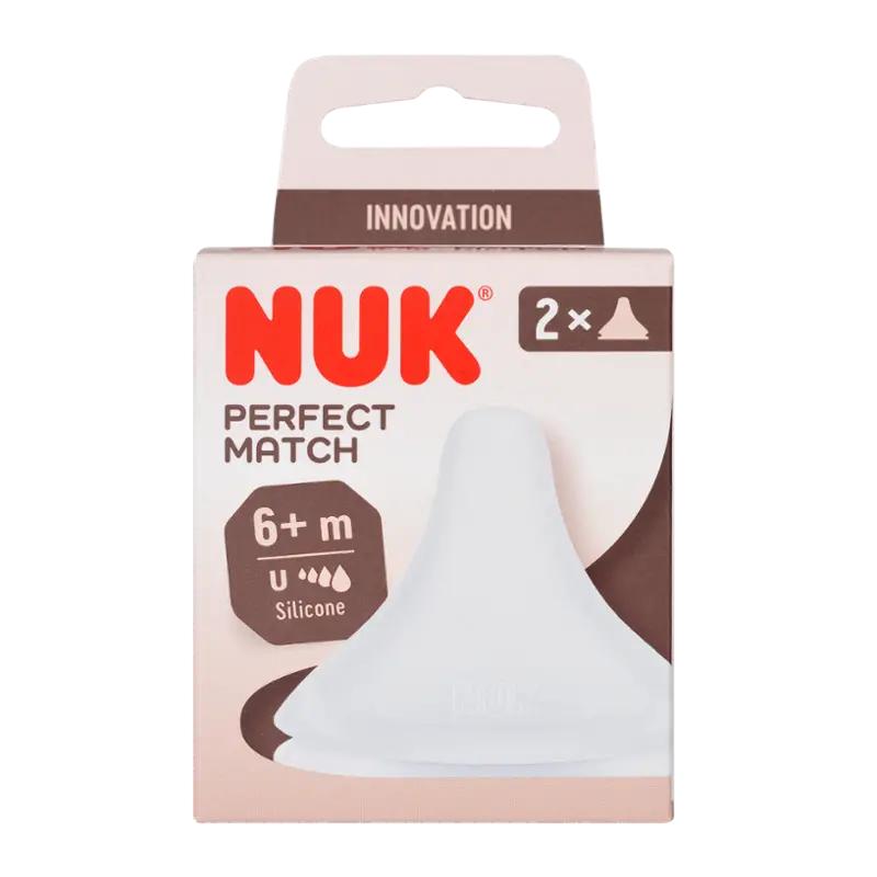 NUK Savička Universal Perfect Match, 2 ks