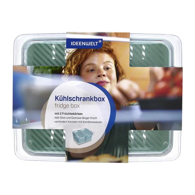 IDEENWELT Box do lednice se 2 koši na ovoce, 1 ks