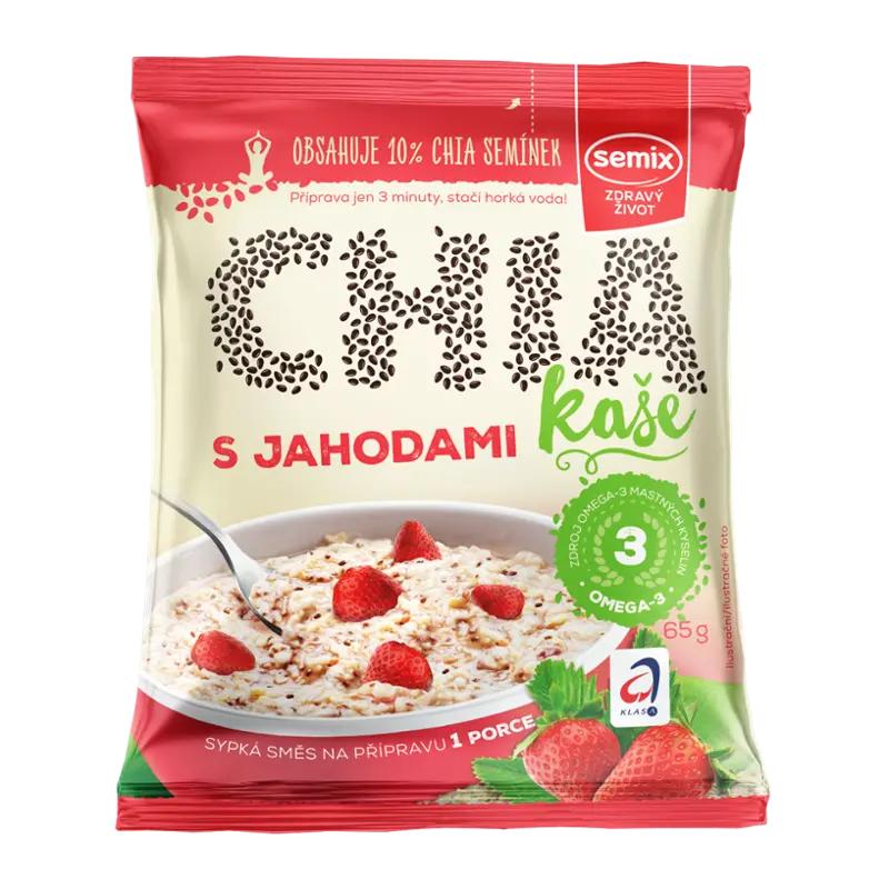 Semix Chia kaše s jahodami, 65 g