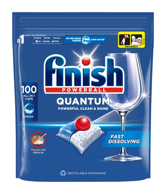 Finish Tablety do myčky Quantum All in 1, 100 ks