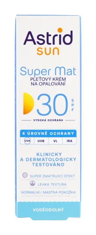 Astrid Pleťový krém na opalování SPF 30, 50 ml