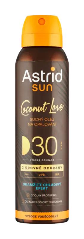 Astrid Olej na opalování Coconut Love SPF 30, 150 ml
