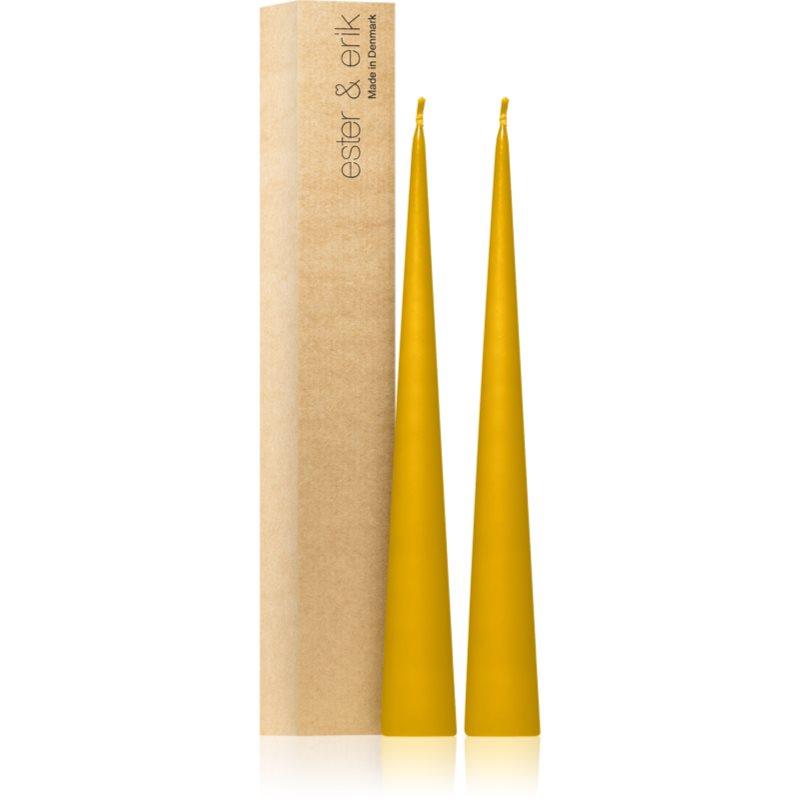 ester & erik cone candles honey balm (no. 43) dekorativní svíčka 2x37 cm