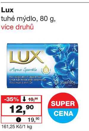 Lux tuhé mýdlo, 80 g