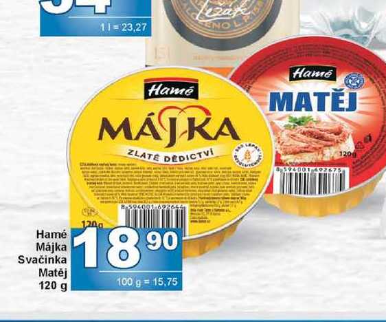 Hamé Májka 120 g