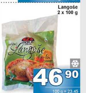 Langoše 2 x 100 g 