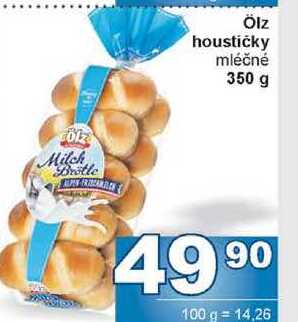 Ölz houstičky mléčné 350 g