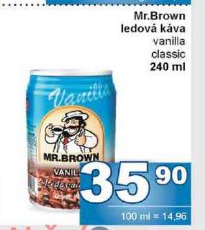 Mr.Brown ledová káva 240ml