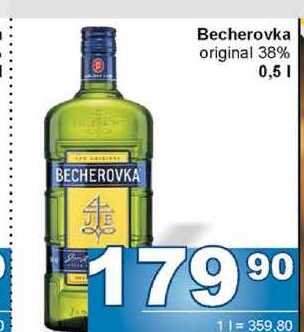 Becherovka original 38% 0,5l