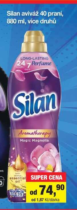 Silan aviváž 40 praní, 880 ml, více druhů 