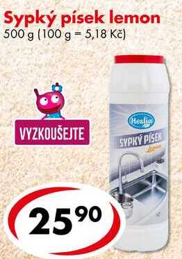 Sypký písek lemon, 500 g