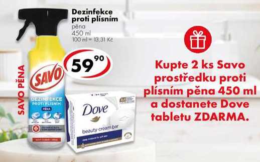 Dezinfekce proti plísním, 450 ml