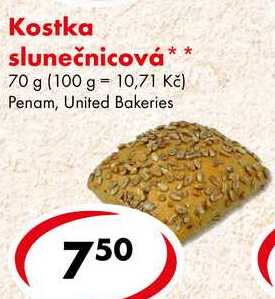 Kostka slunečnicová, 70 g