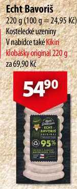 Echt Bavoriš, 220 g 
