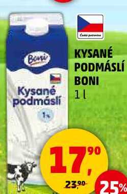 KYSANÉ PODMÁSLÍ BONI, 1 l 