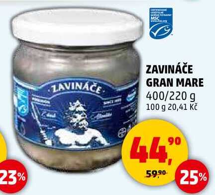 ZAVINÁČE GRAN MARE, 400/220 g  