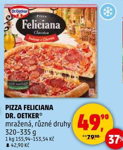 Dr.Oetker Feliciana Classica, mražená, různé druhy, 320-335 g 