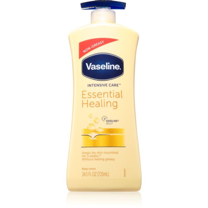 Vaseline Essential Healing Body Lotion tělové mléko pro hydrataci a vypnutí pokožky 725 ml