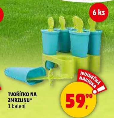 TVOŘÍTKO NA ZMRZLINU, 1 balení 