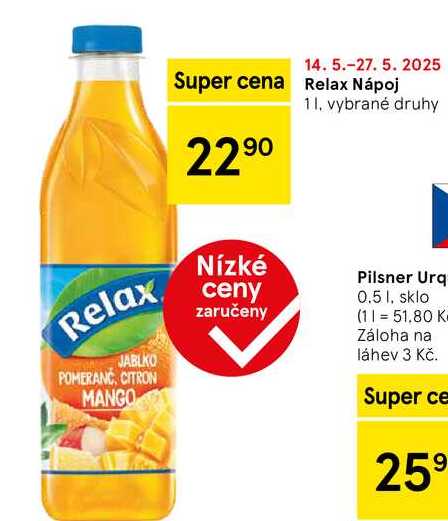 Relax Nápoj, 1 l 