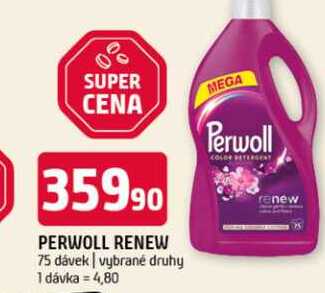Perwoll renew 75 dávek vybrané druhy 