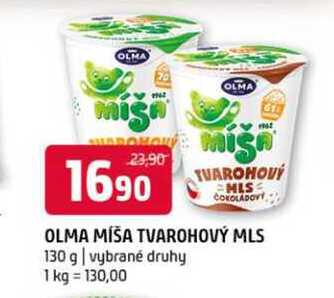 Olma Olmáček Tvarohový mls 130g, vybrané druhy