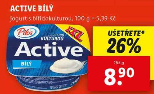 ACTIVE BÍLÝ, 165 g