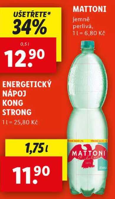 MATTONI, 1,75 l