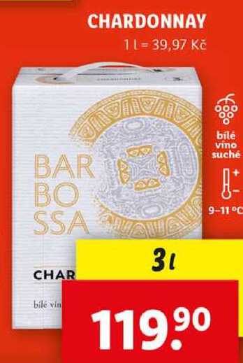 CHARDONNAY, 3 l