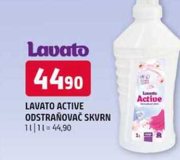 Lavato active odstrańovač skvrn 1l
