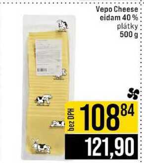 Vepo Cheese eidam 40% plátky 500 g