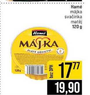 Hamé májka svačinka matěj 120 g 