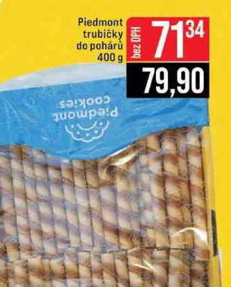Piedmont trubičky do pohárů 400 g