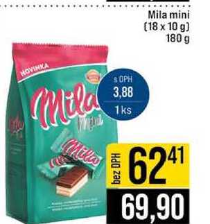 Mila mini 18 x 10 g 180 g 