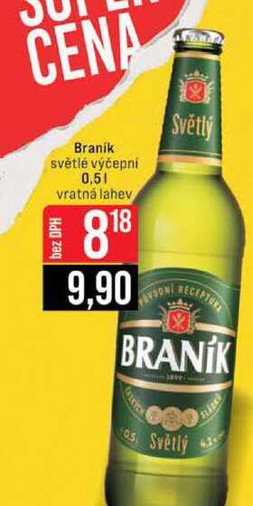 Branik světlé výčepní 0.5l