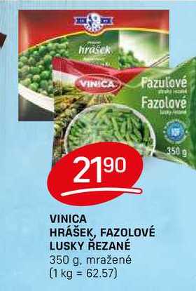 VINICA HRÁŠEK, FAZOLOVÉ LUSKY ŘEZANÉ 350 g