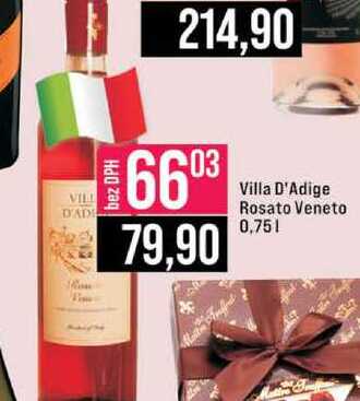 Villa D'Adige Rosato Veneto 0,75l