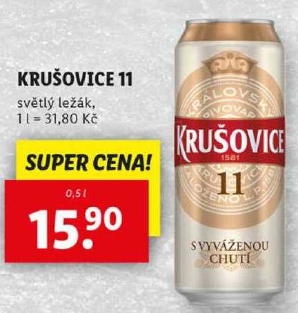 KRUŠOVICE 11, 0,5 l