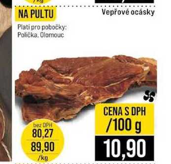 Vepřové ocásky 100g