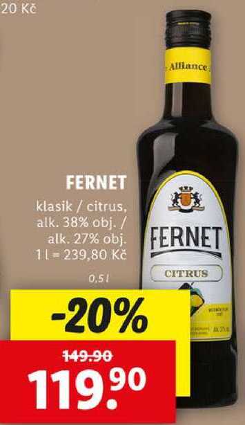FERNET, 0,5 l