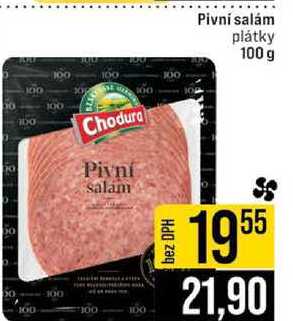 Pivní salám plátky 100 g