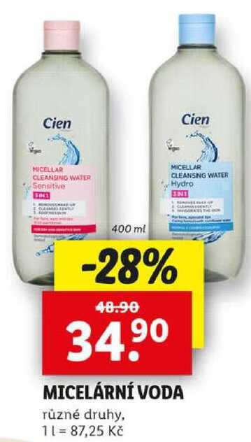 MICELÁRNÍ VODA, 400 ml