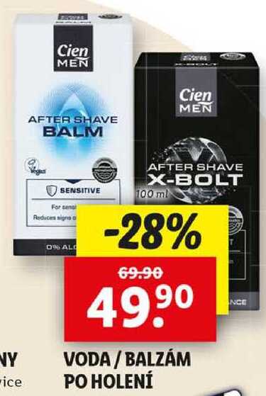 VODA/BALZÁM PO HOLENÍ, 100 ml