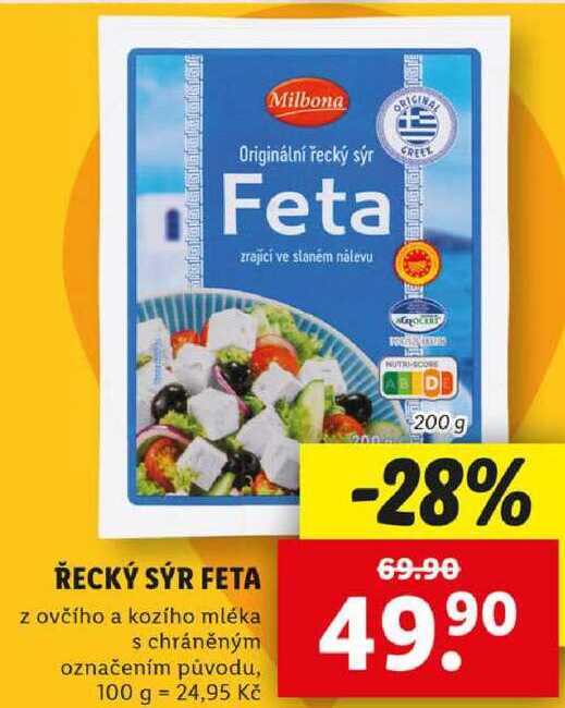 ŘECKÝ SÝR FETA, 200 g