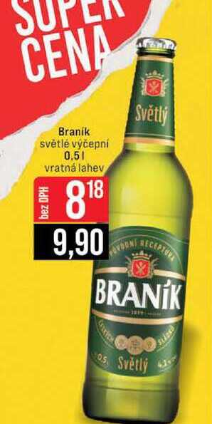 Branik světlé výčepní 0.5l